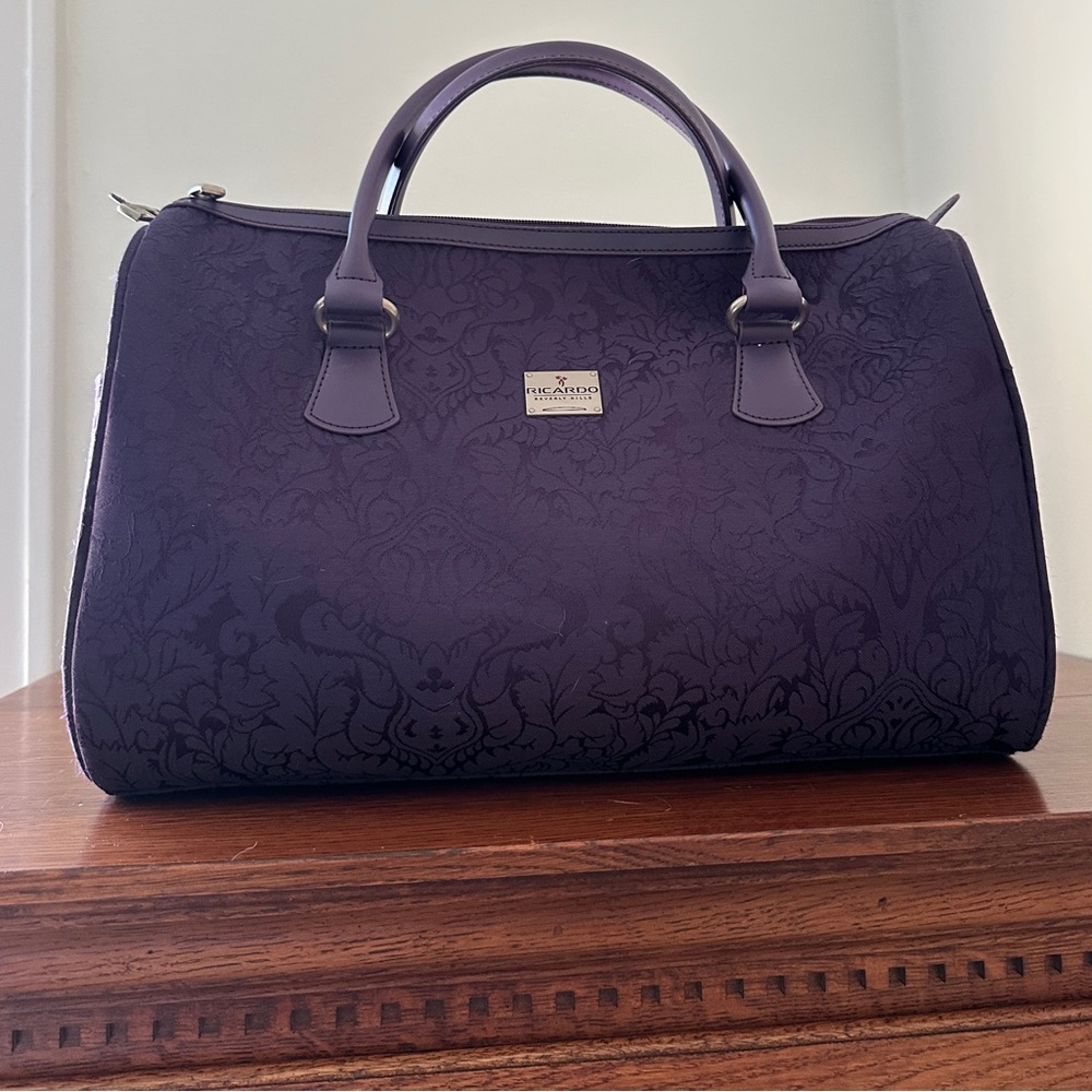 Ricardo Beverly Hills Purple Travel Tote